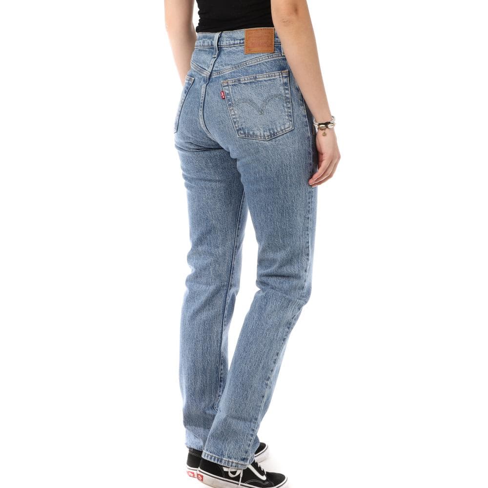 Jean Bleu foncé Femme Levi's 501 2
