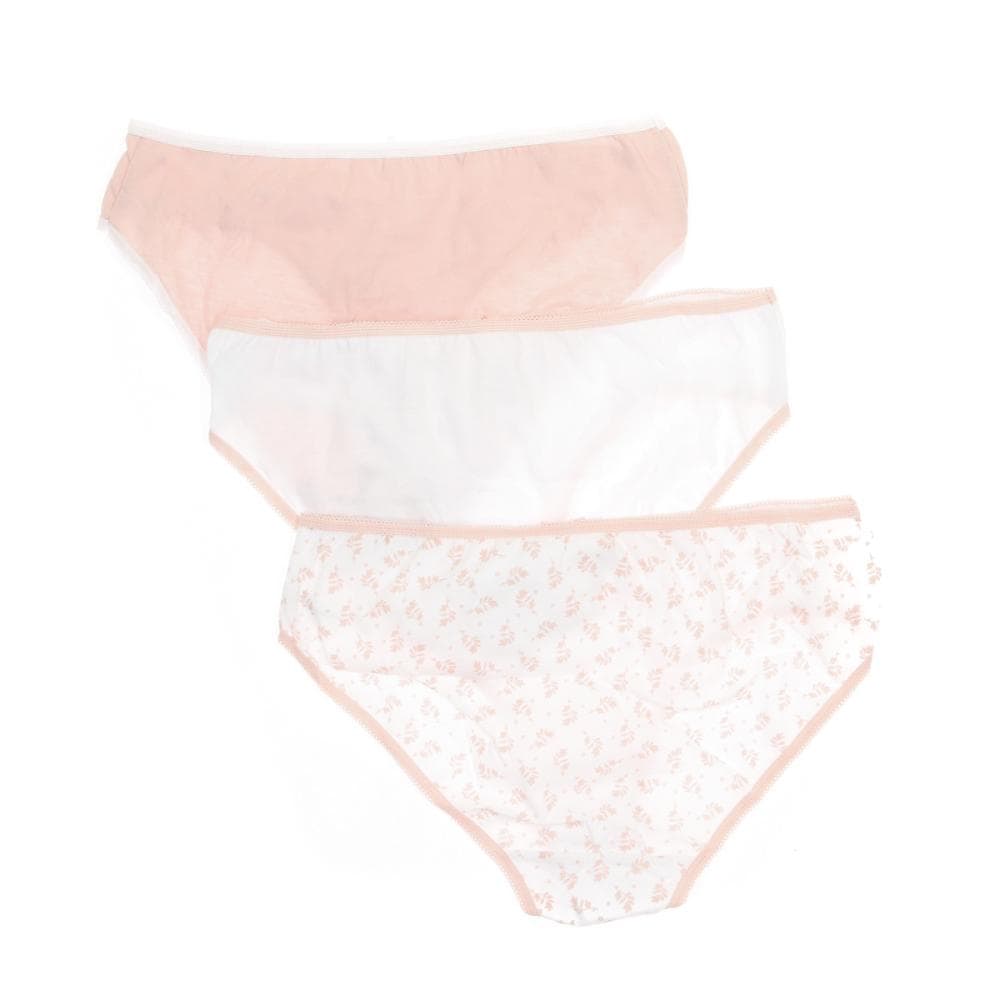 Lot x3 Culottes Rose/Blanche Femme Lulu Castagnette 2