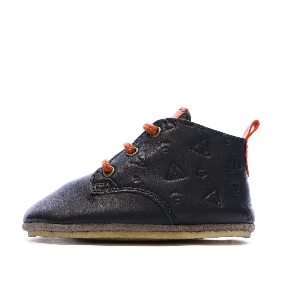 Chaussons Marines/Rouges Garçon Aster Layas 1