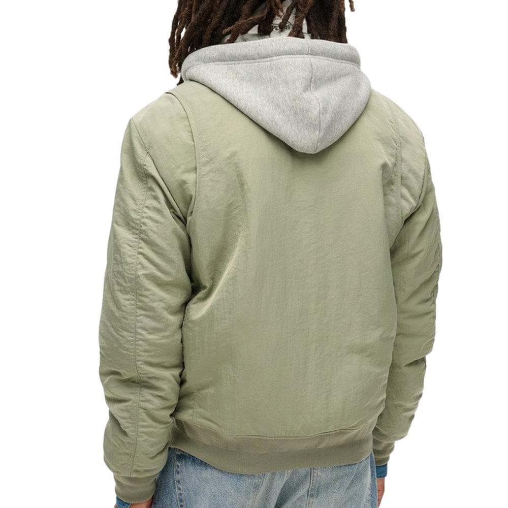 Veste Verte Homme Superdry Hooded 2