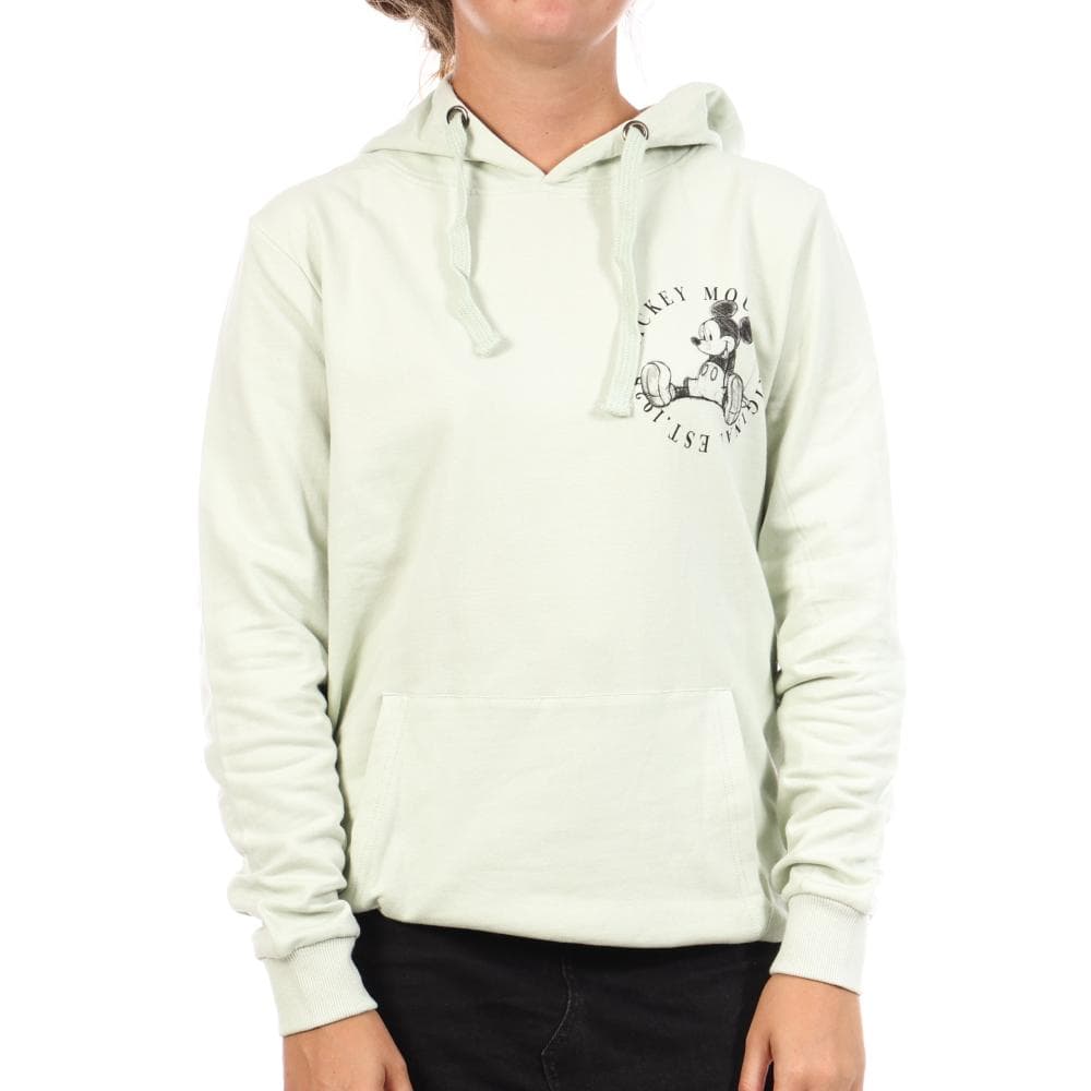 Sweat Vert Femme Disney Mickey Circle 1