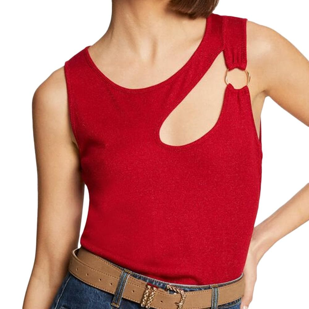 Débardeur Rouge Femme Morgan DESIRO 1