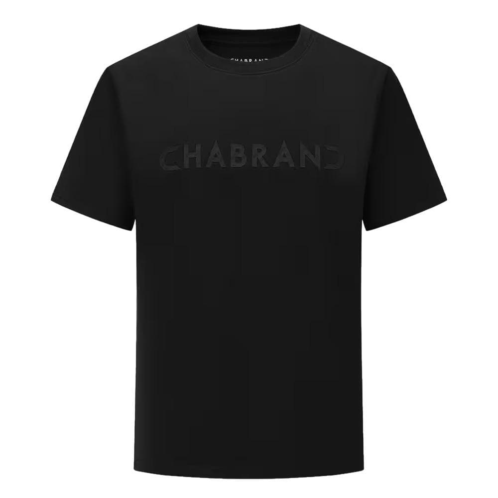 T-Shirt Noir Homme Chabrand 60215 1