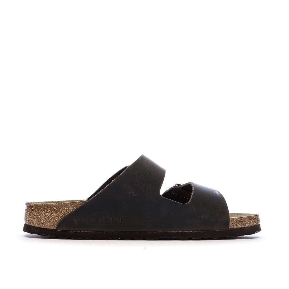 Sandales Marron Cuir Homme Birkenstock Arizona 2