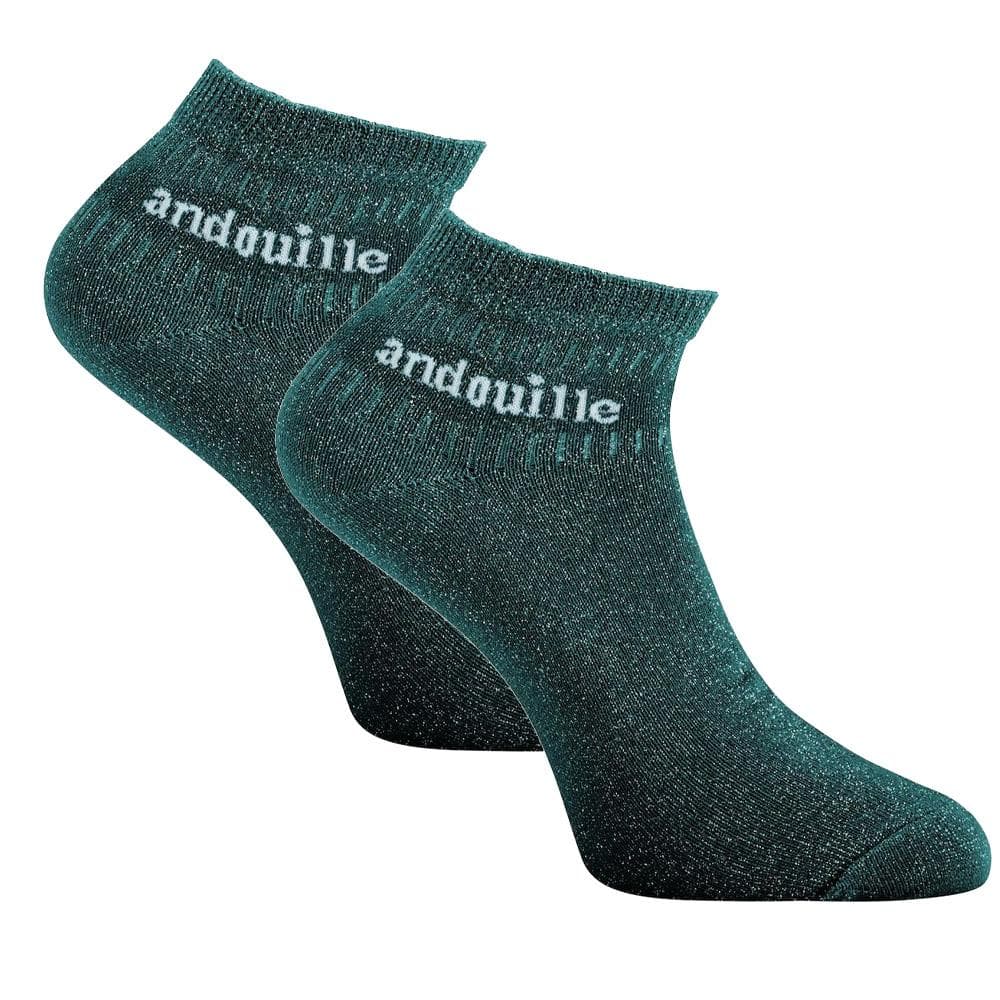 Chaussettes Bleu Canard Femme Twinday Andouille 1