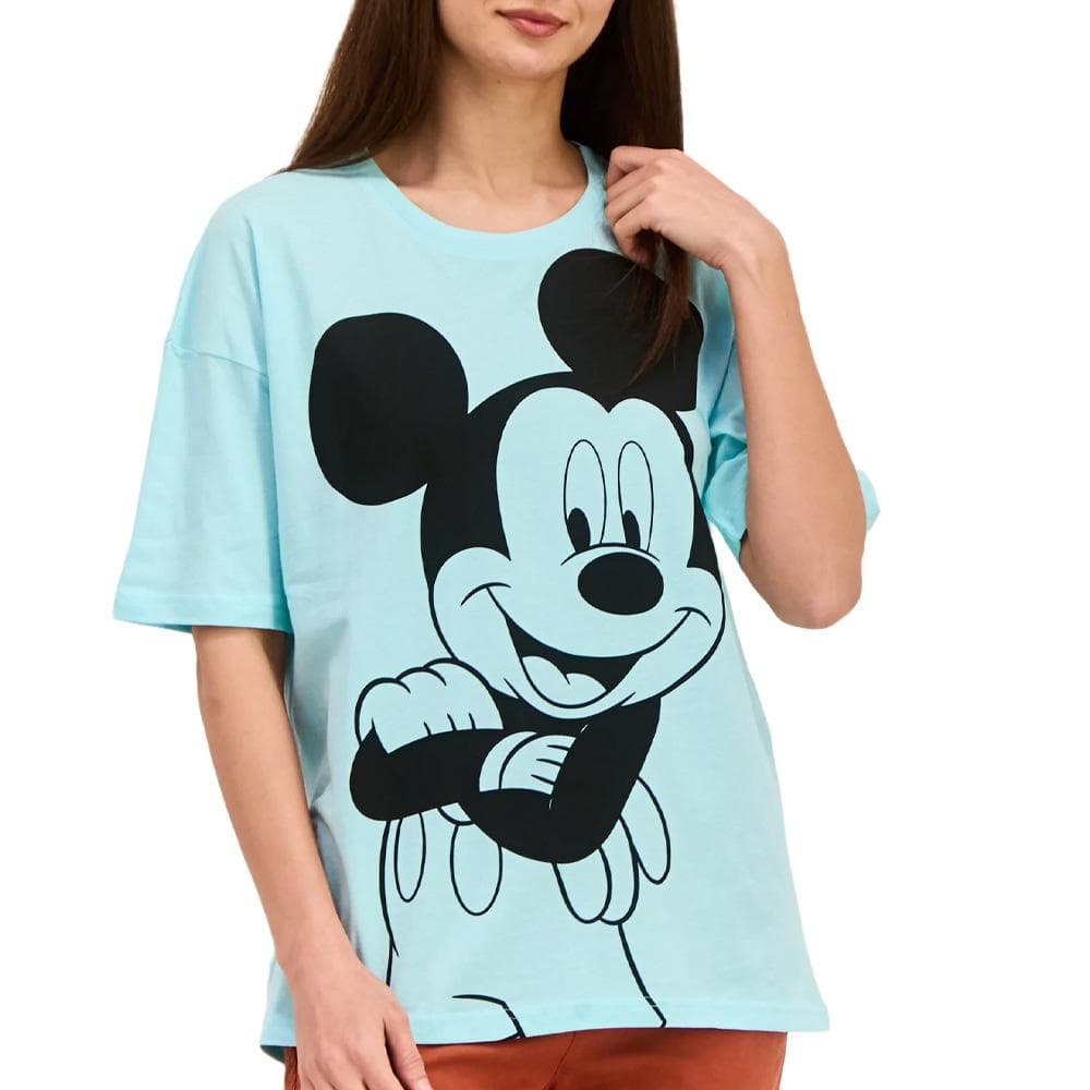 T-Shirt Bleu Femme Disney Stance Slouch 1