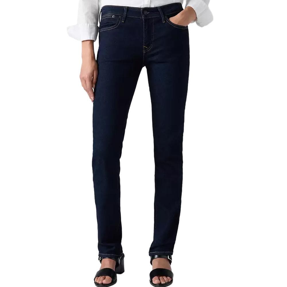 Jean 712 Slim Bleu Brut Femme Levi's Welt Pocket 1 1