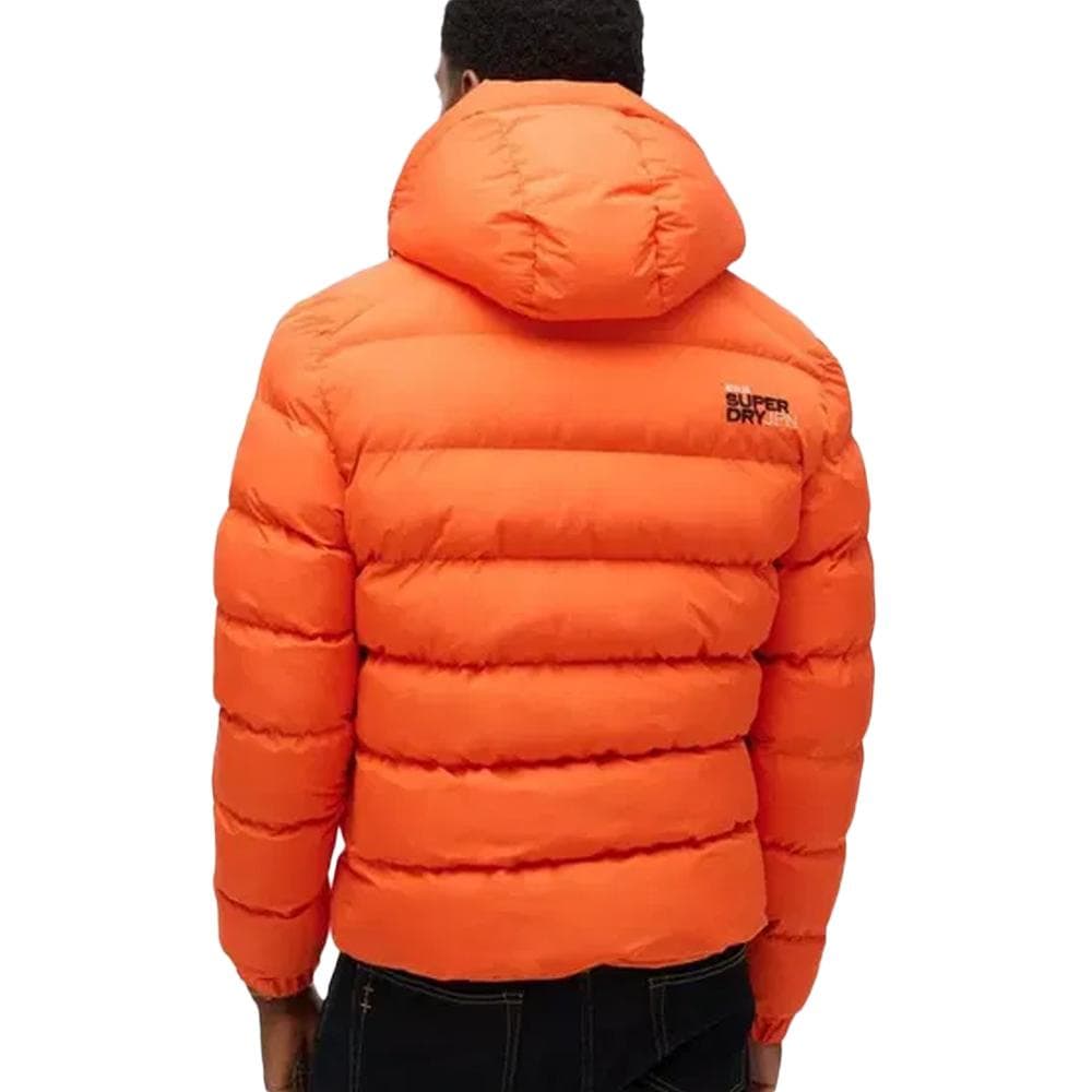 Doudoune Orange Homme Superdry Hooded 2