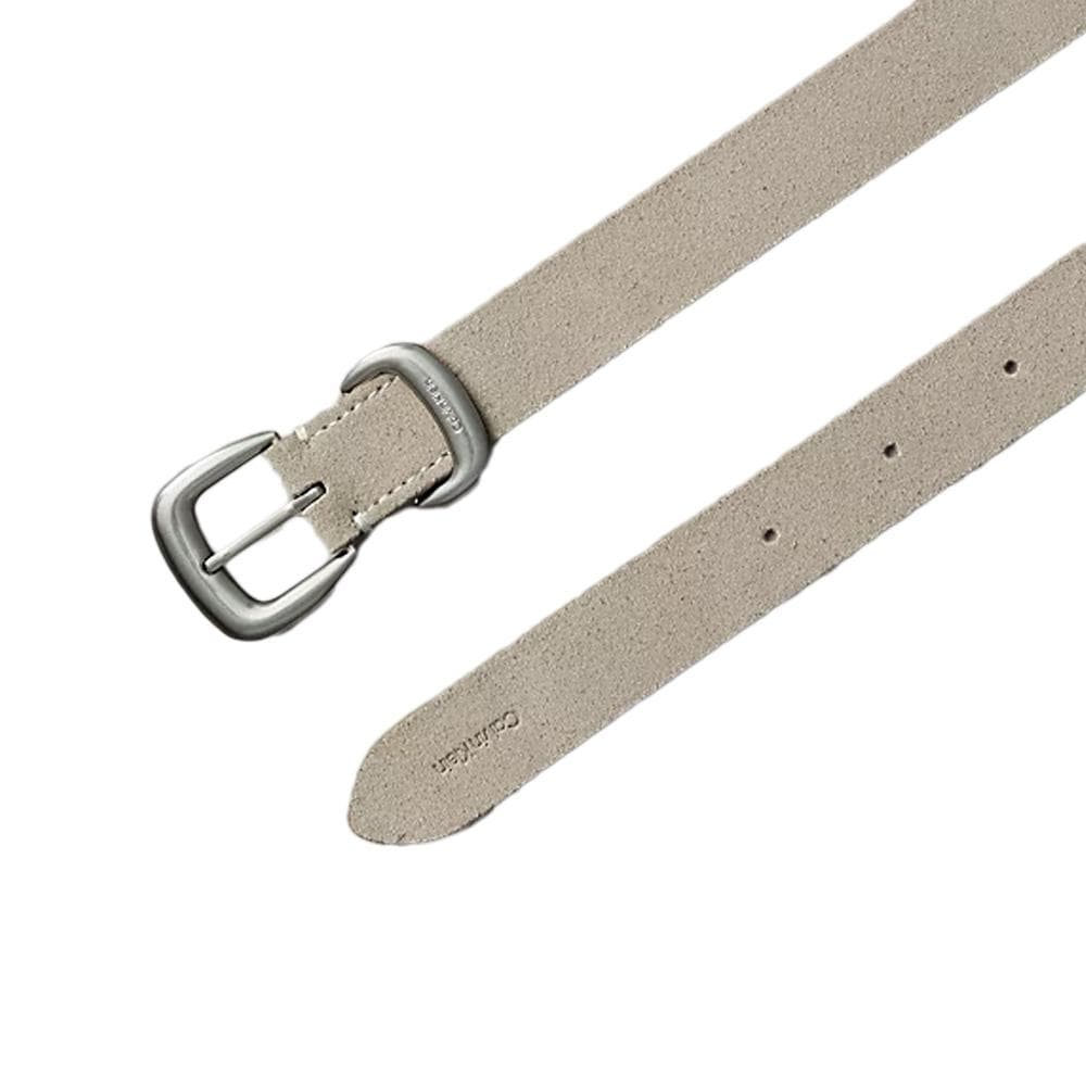 Ceinture Taupe/Argent Femme Calvin Klein Jeans 2 Piece Suede - T 2