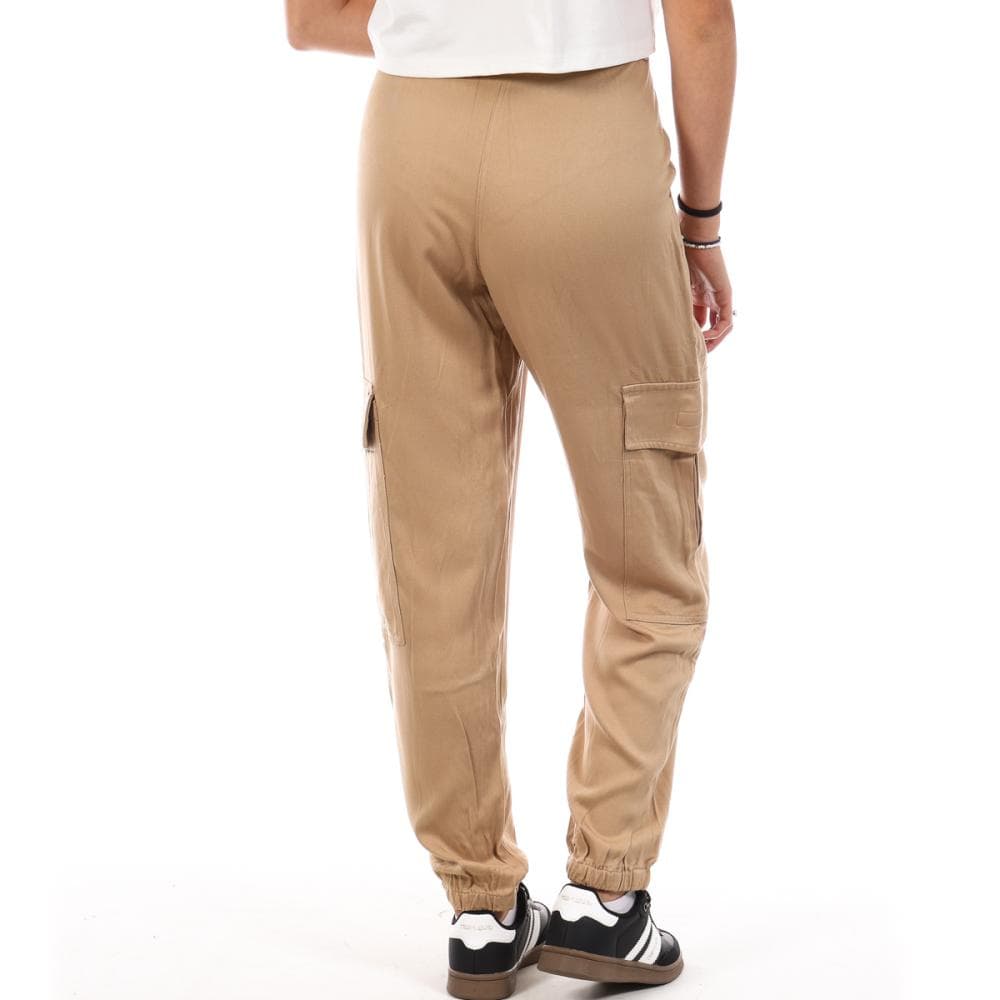 Pantalon Fluide Beige Femme Lee Cooper Okarta 2