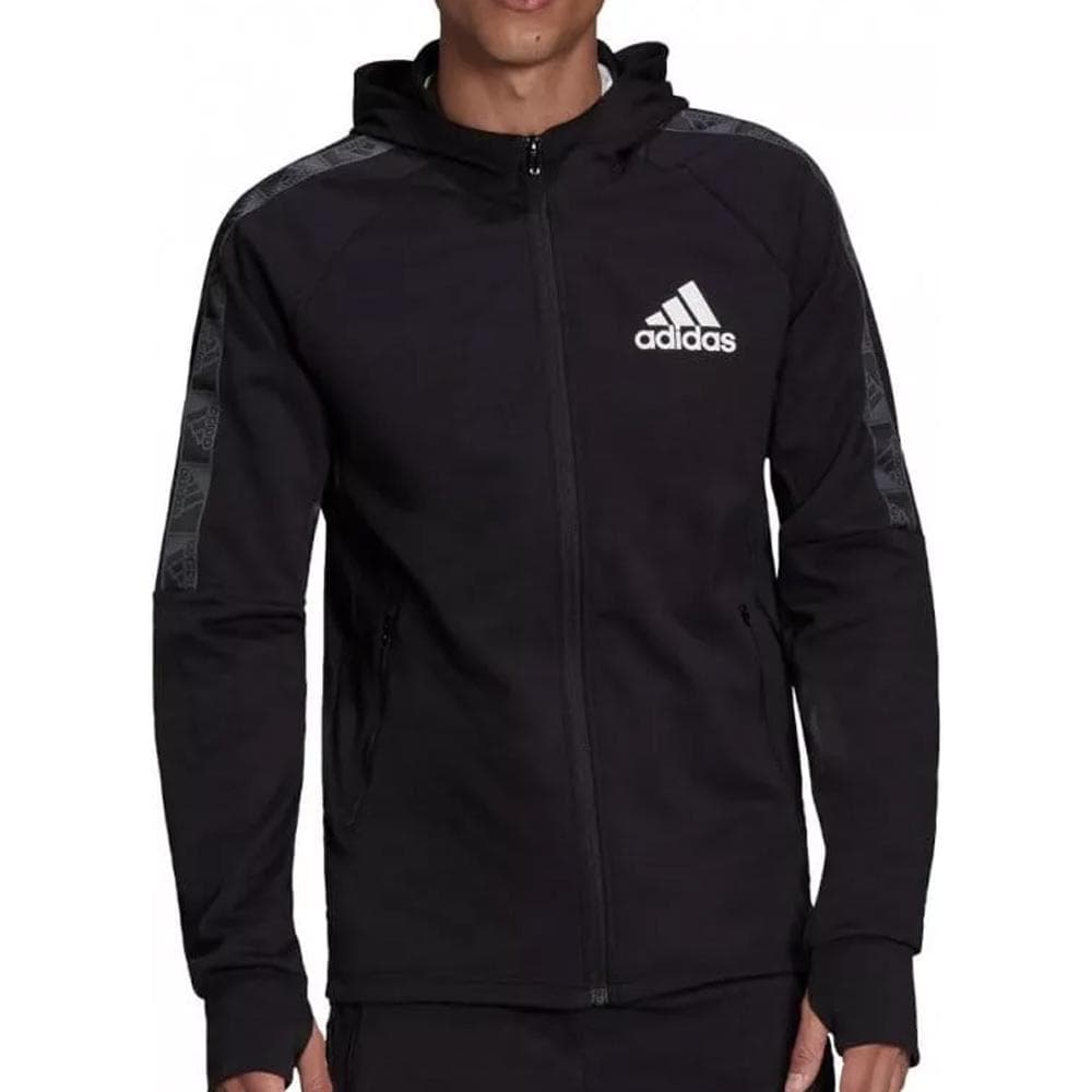 Sweat Noir Homme Adidas GV 1
