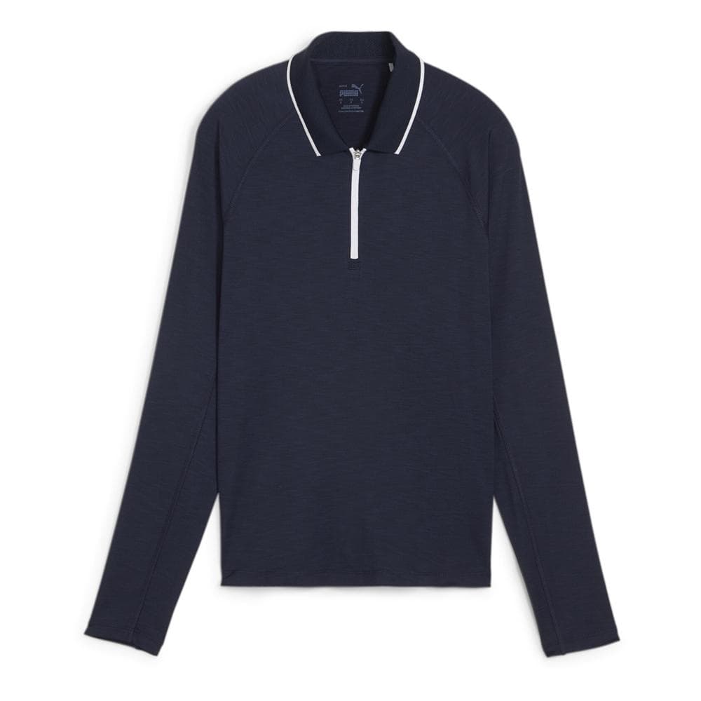 Polo Manches Longues Marine Femme Puma You 1