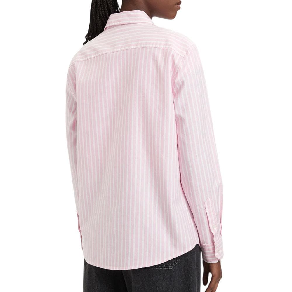 Chemise Rose à rayures Femme Tommy Hilfiger Oxford 2