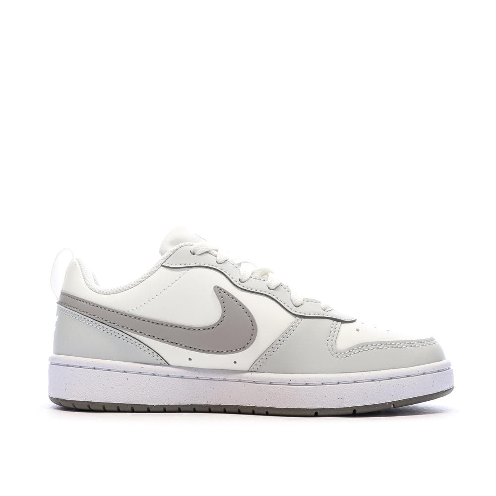 Baskets Blanc/Gris Femme Nike Court Borough Low 2