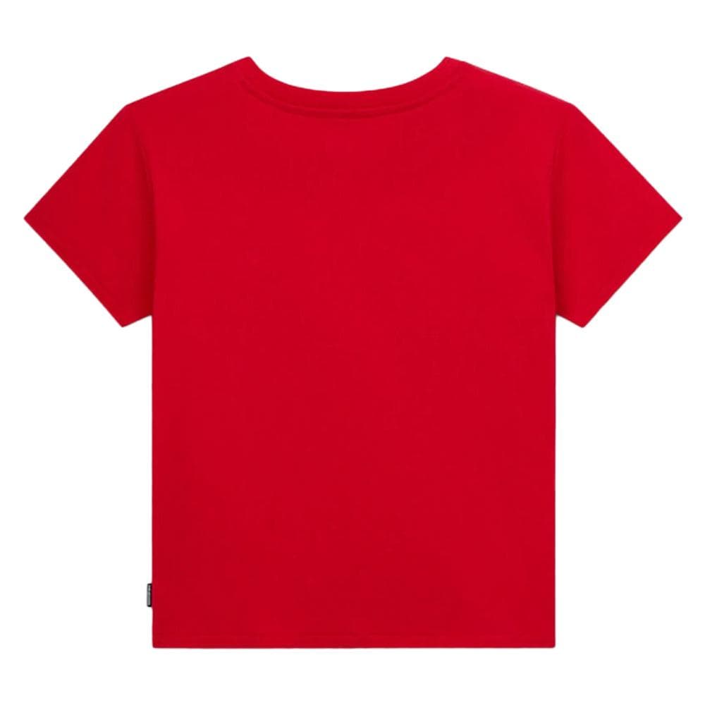 T-Shirt Rouge Femme Converse Jersey 2