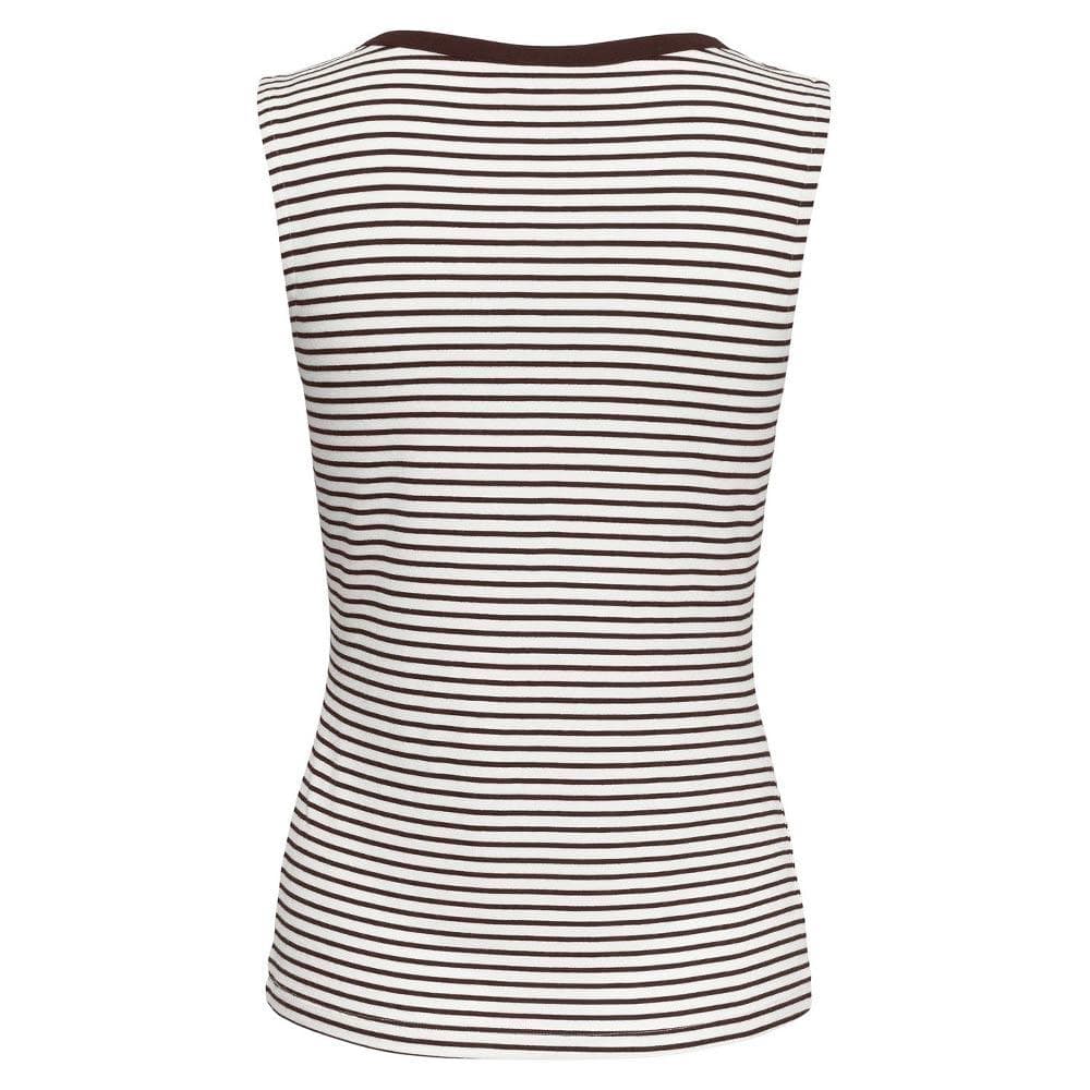 Débardeur Noir/Blanc à rayures Femme JDY Sissy 2