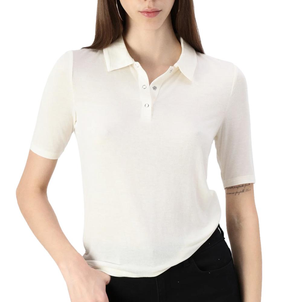 Polo Blanc Femme JDY Sanni 2/4 1