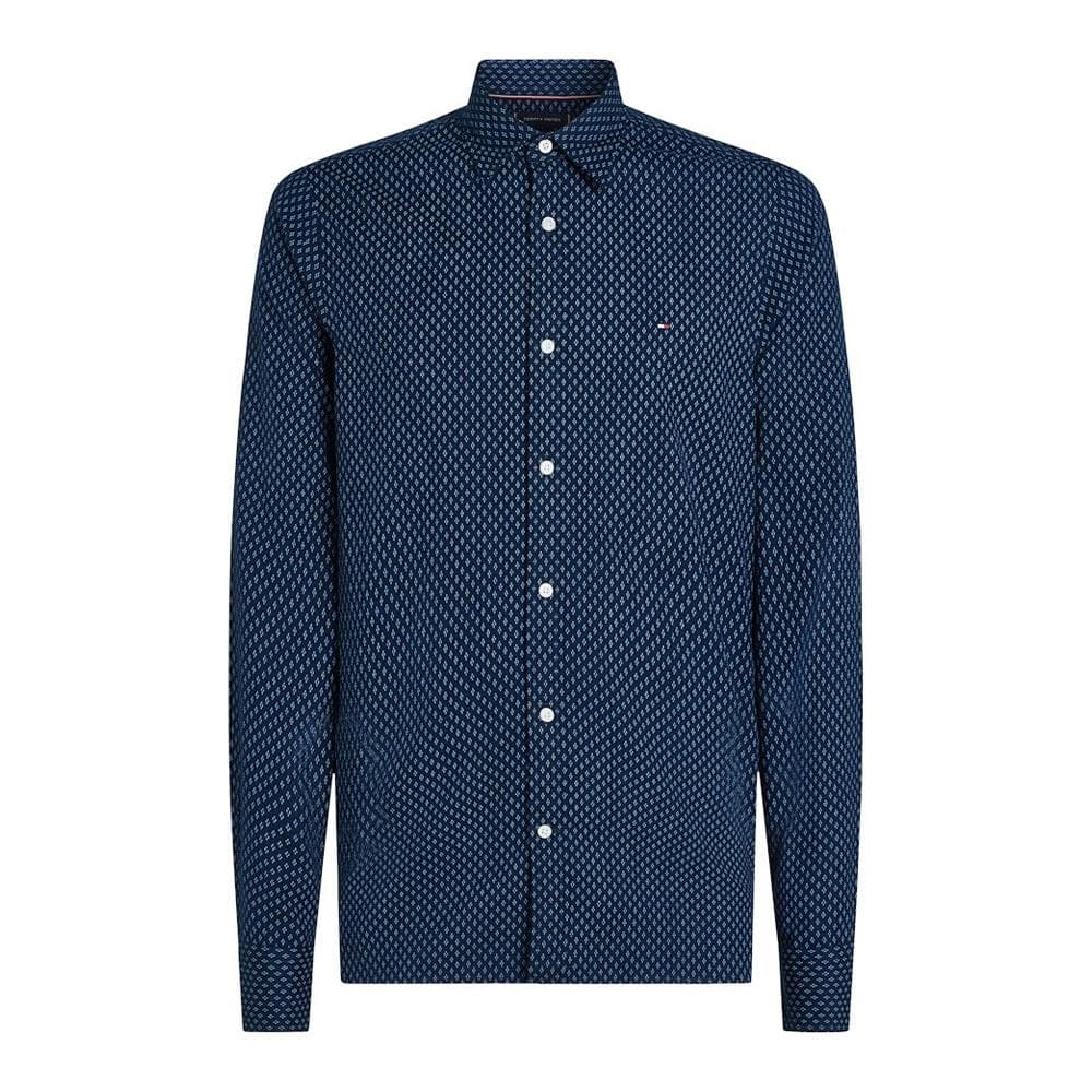 Chemise Marine Homme Tommy Hilfiger Brushed MW0MW36846 1