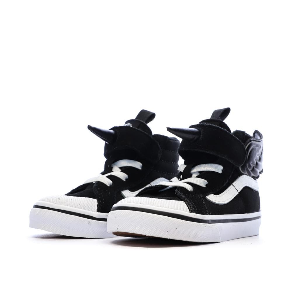 Baskets Noires/Blanches Enfant Vans Flying Sk8-hi 6