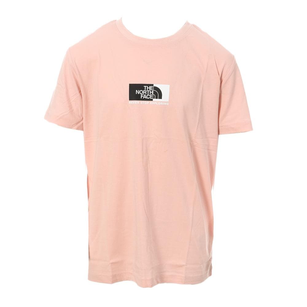 T-shirt Rose Garçon The North Face Split Box 1