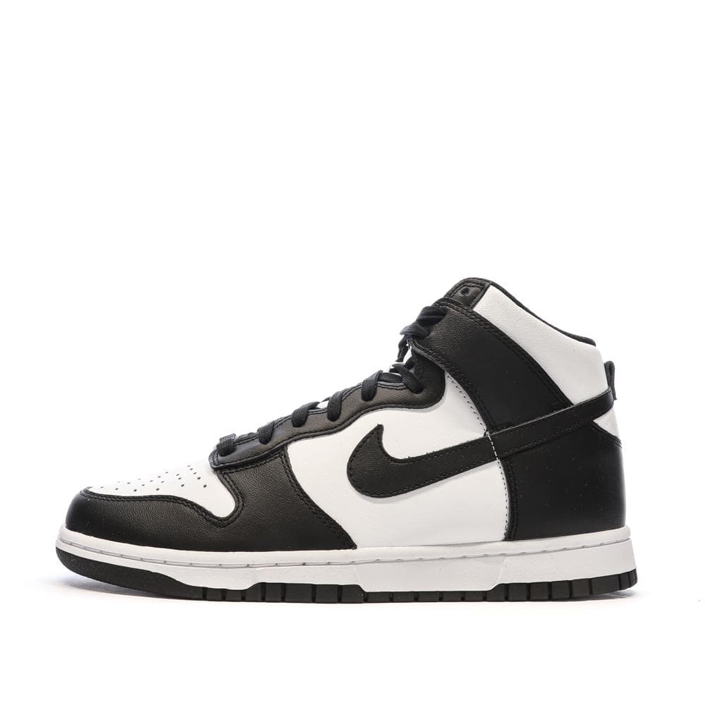 Baskets Blanches/Noires Homme Nike Dunk Hi 1