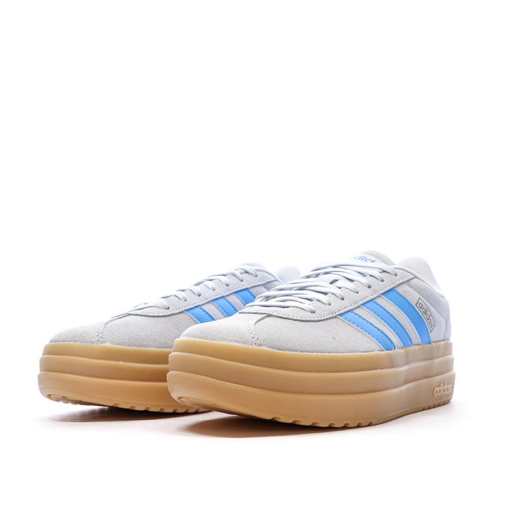 Baskets Bleu Clair Femme Adidas Court Bold 6