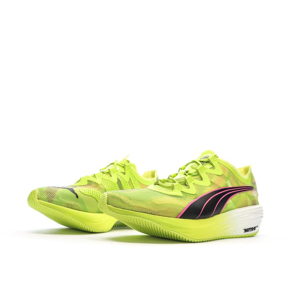 Chaussures de running Jaunes Femme Puma Fast Nitro 6