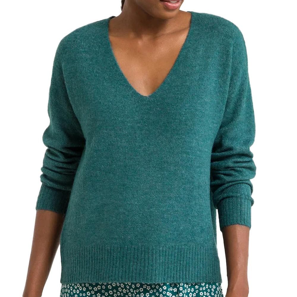 Pull Bleu Canard Femme JDY Elanora 1