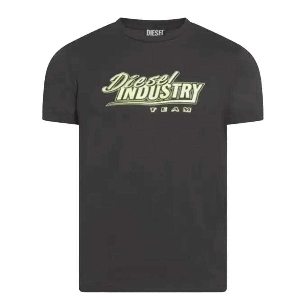 T-Shirt Noir Homme Diesel Diegos 1