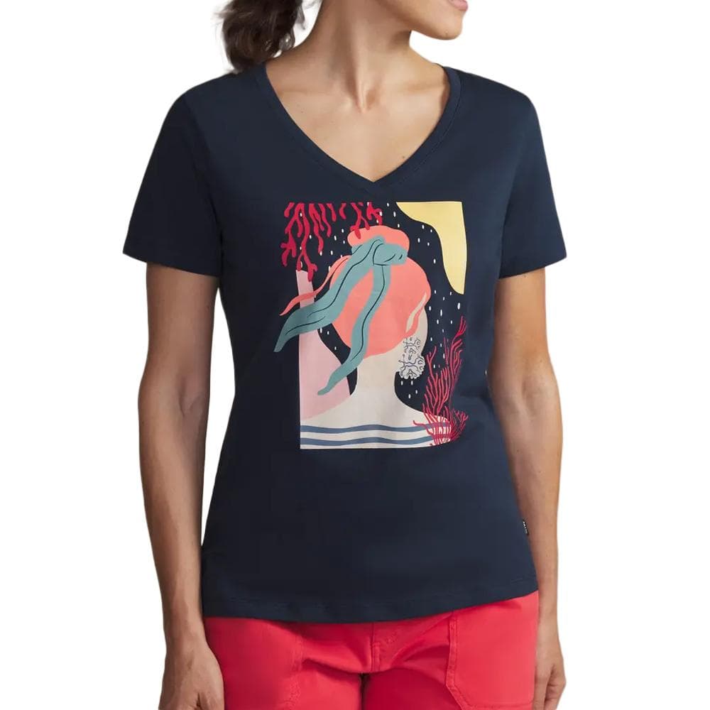 T-Shirt Marine Femme TBS Arctique 1