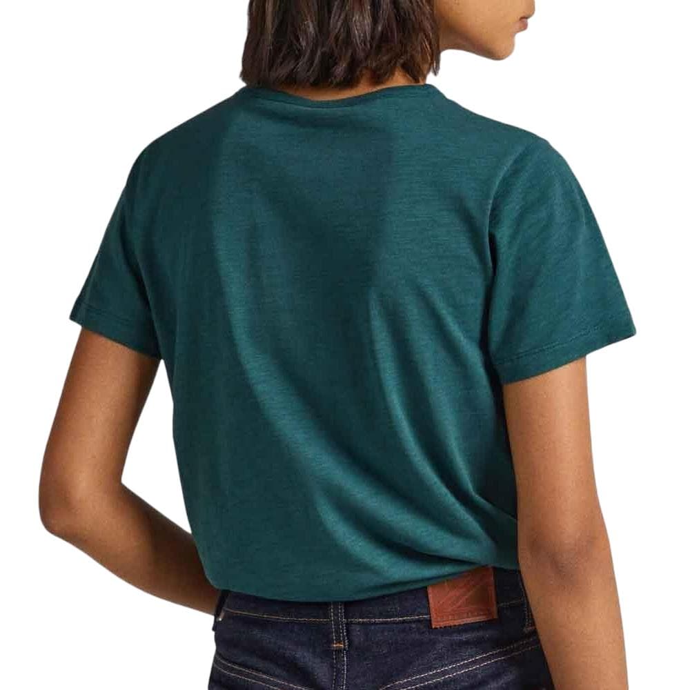 T-shirt Bleu Femme Pepe jeans Vio 2