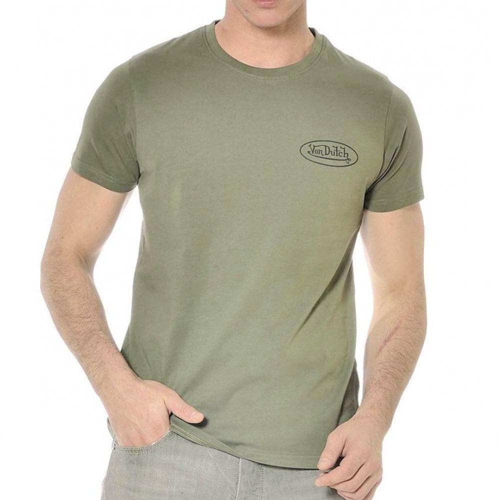 T-Shirt Vert Homme Von Dutch ART 1