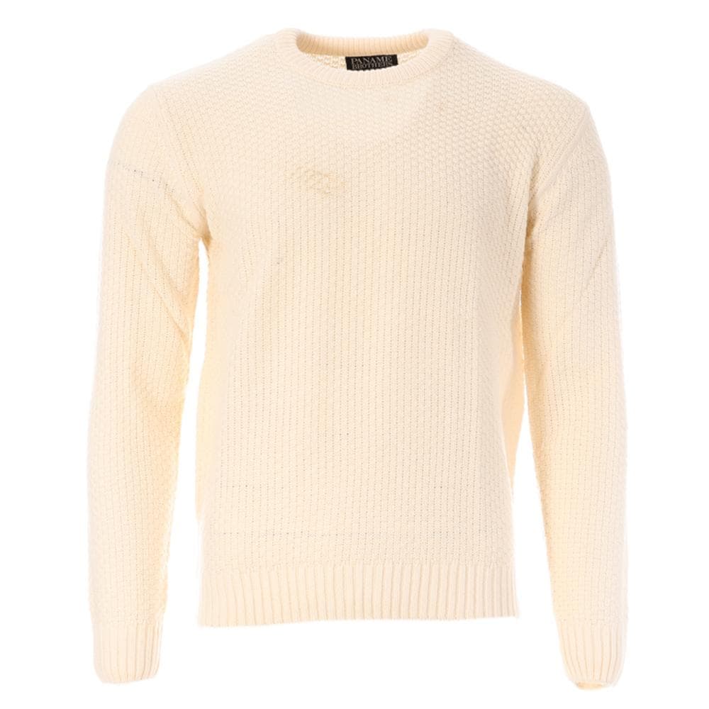Pull Écru Homme Paname Brothers 1018 1