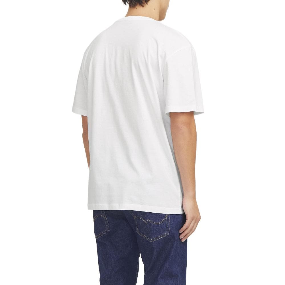 T-shirt Blanc Garçon Jack & Jones Corp Splash 2