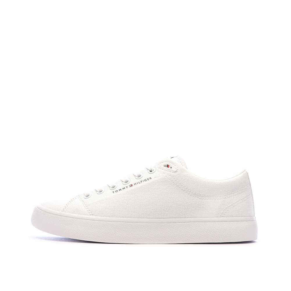 Baskets Blanches Homme Tommy Hilfiger Th Hi Vulc Low Core 1