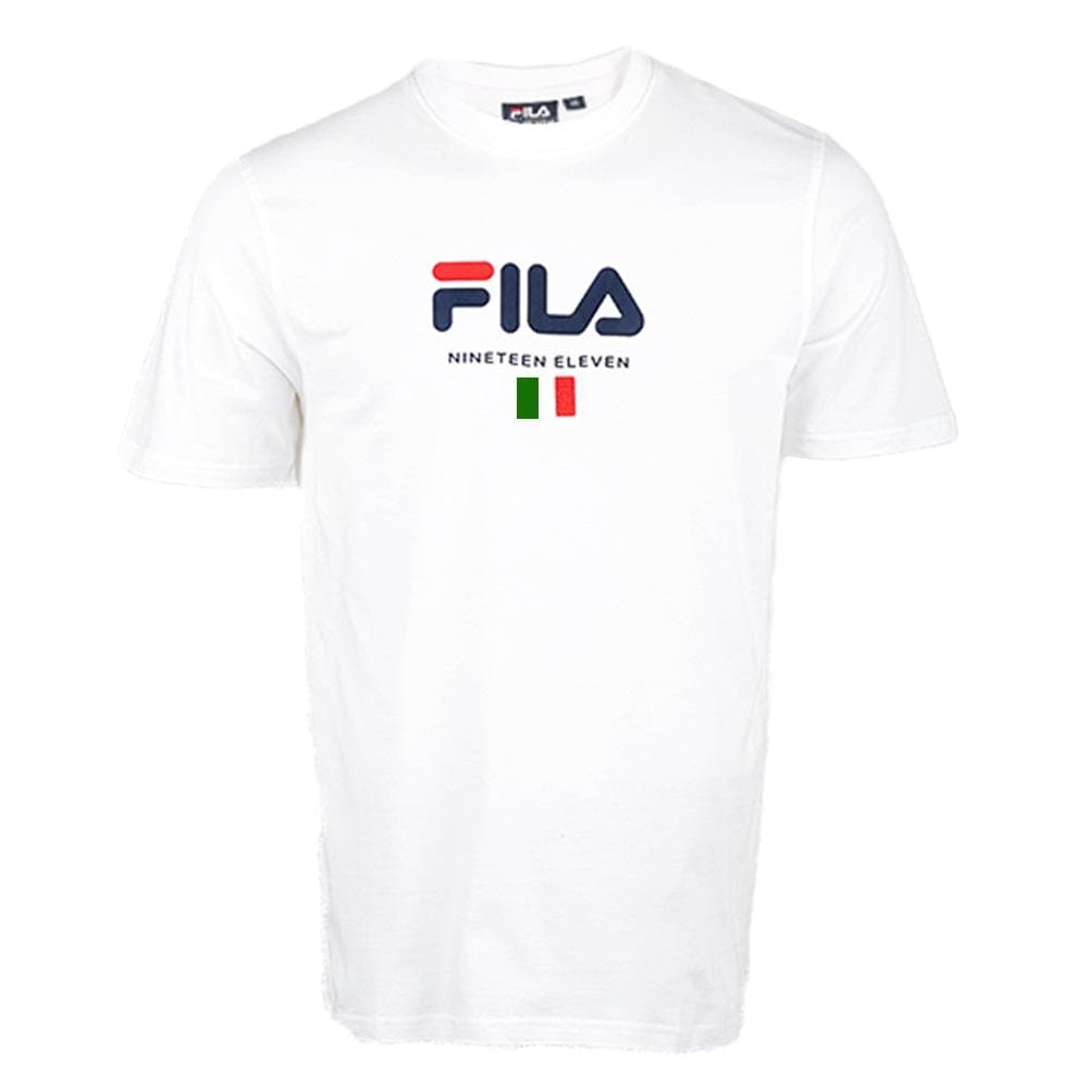 T-shirt Blanc Homme Fila Trellis 1