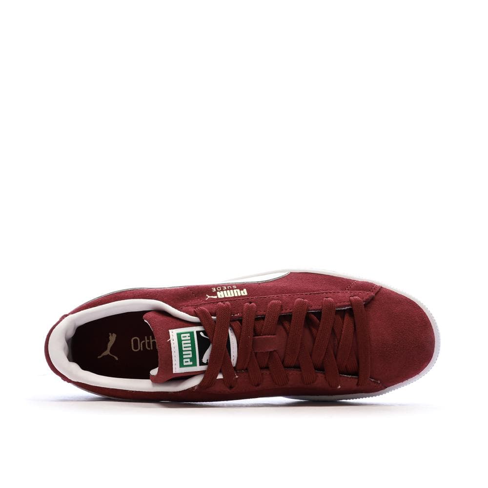 Baskets Rouges Homme Puma Suede Classic 4