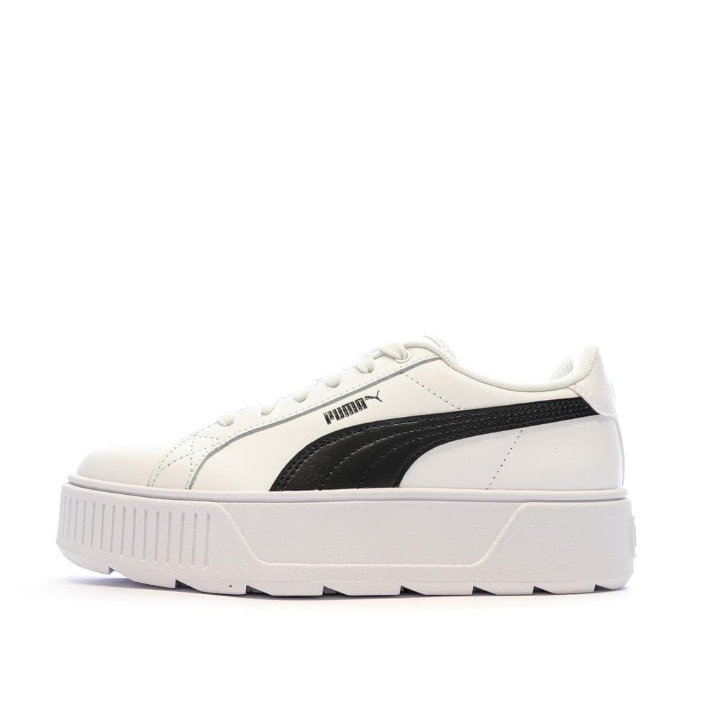 Baskets Blanc/Noir Femme Puma Karmen L 1