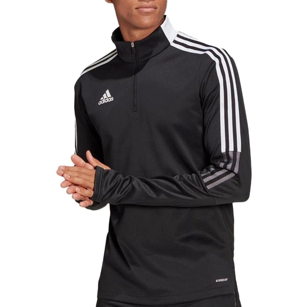 Sweat Noir Homme Adidas Tiro21 1