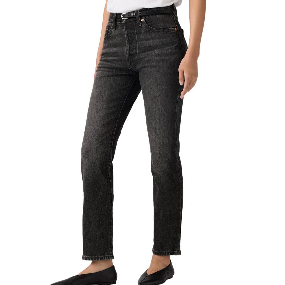 Jean 501 Gris foncé Femme Levi's Original 12501 1