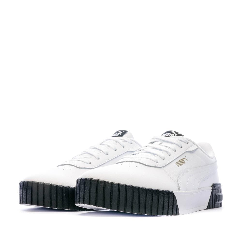 Baskets Blanche/Noire Femme Puma Carina 2.0 6