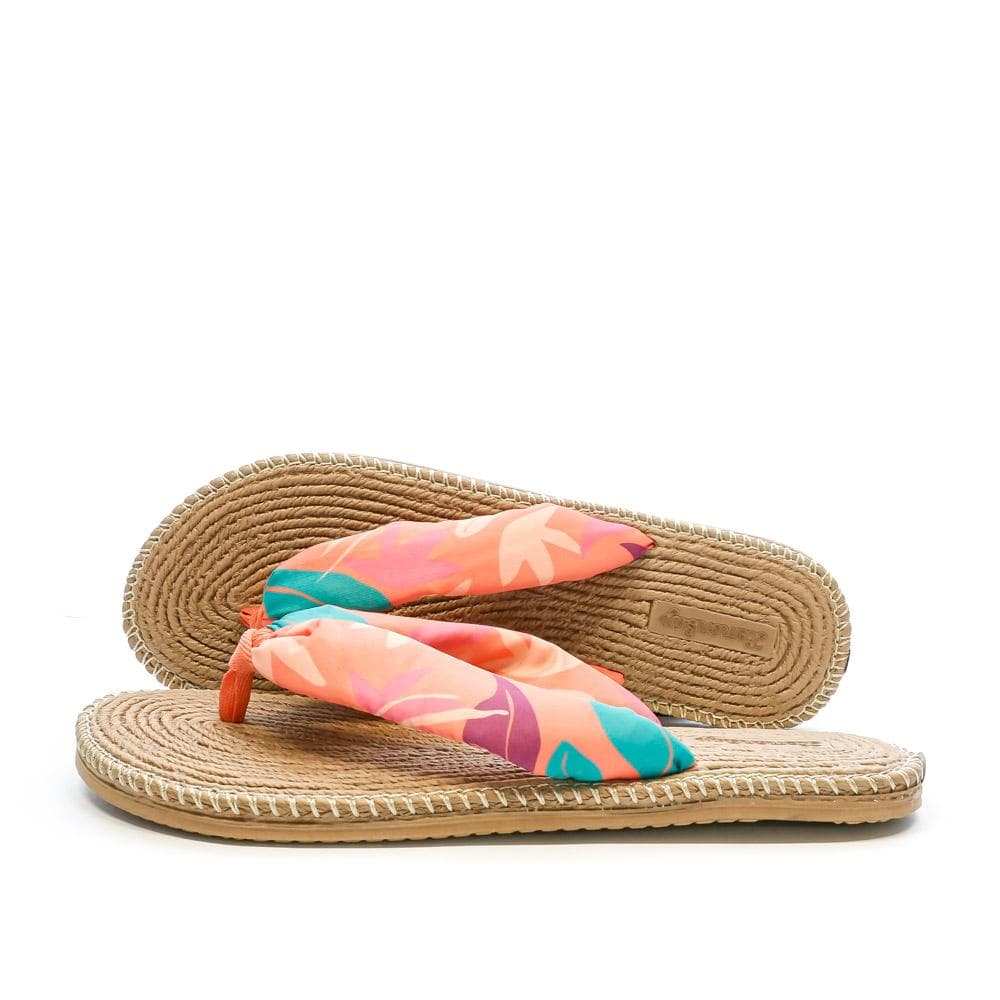 Tongs Oranges Femme Lemon Bay Baila 1