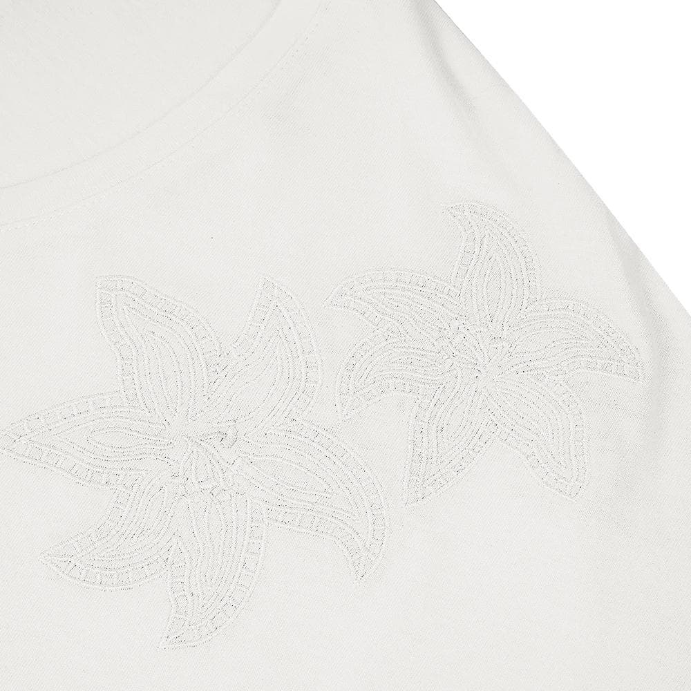T-Shirt Blanc Femme TBS NADEATEE 3
