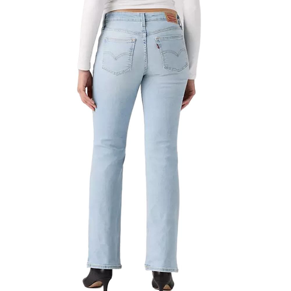 Jean Bleu Femme Levi's Superlow Boot Light 2