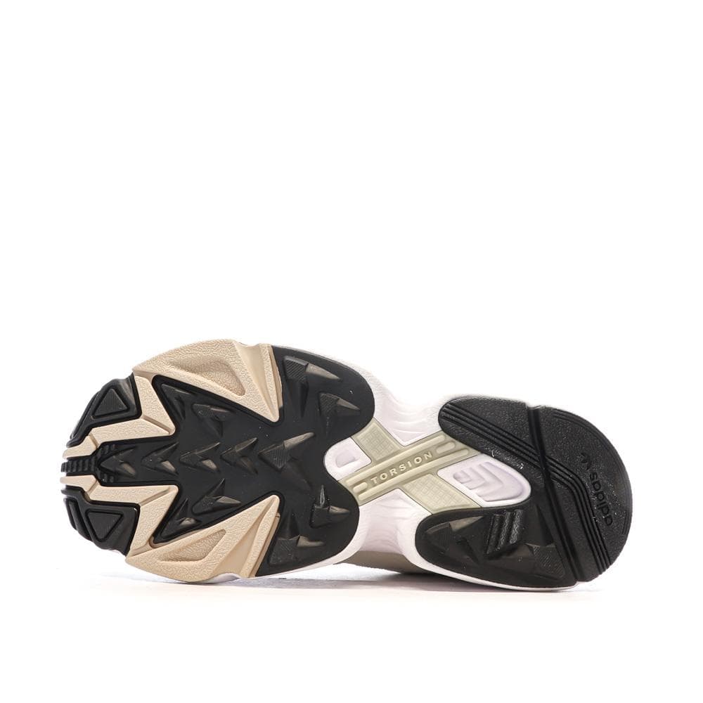Baskets Beiges Mixte Adidas Falcon 5