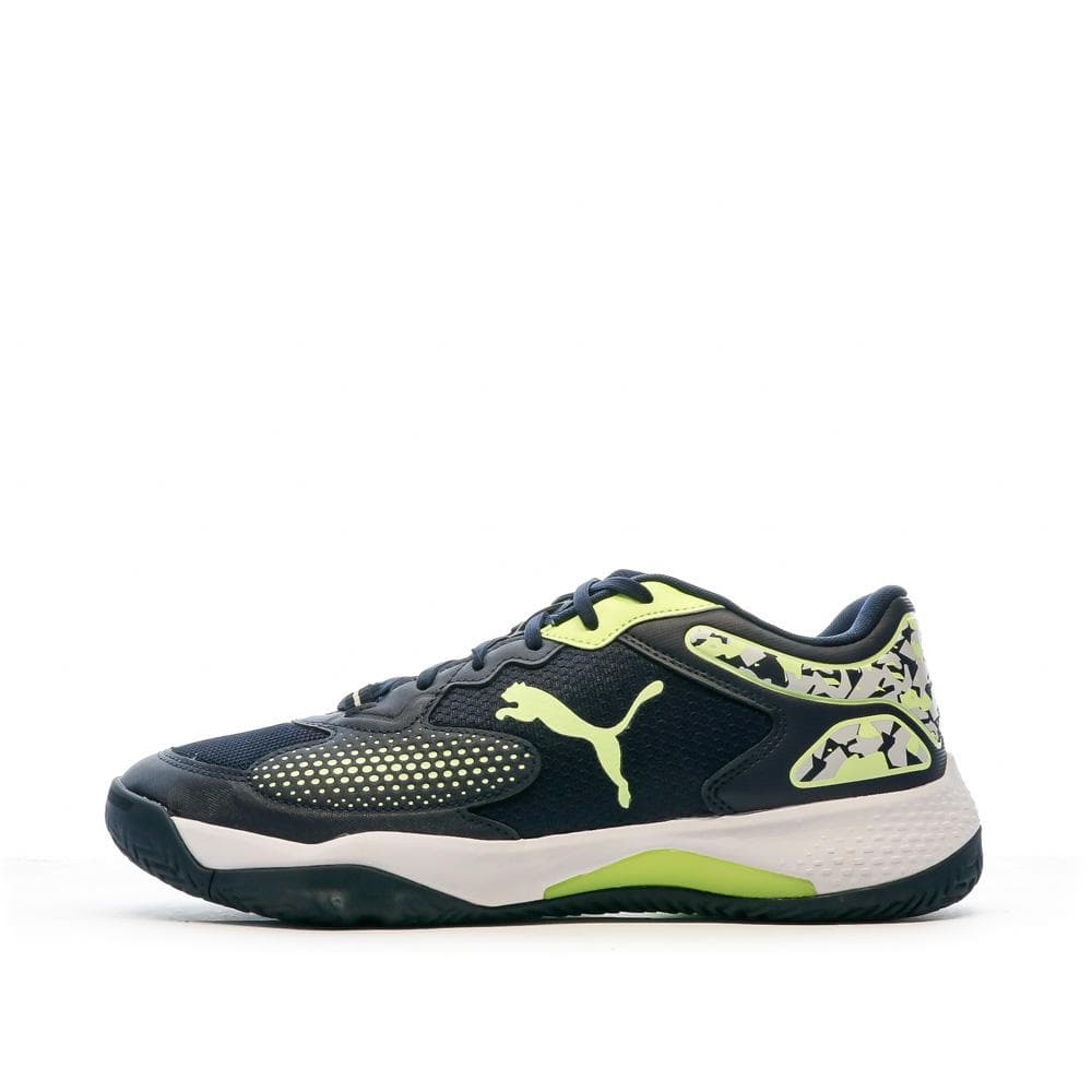 Chaussures de Padel Noire/Jaune Homme Puma Solarcourt 1