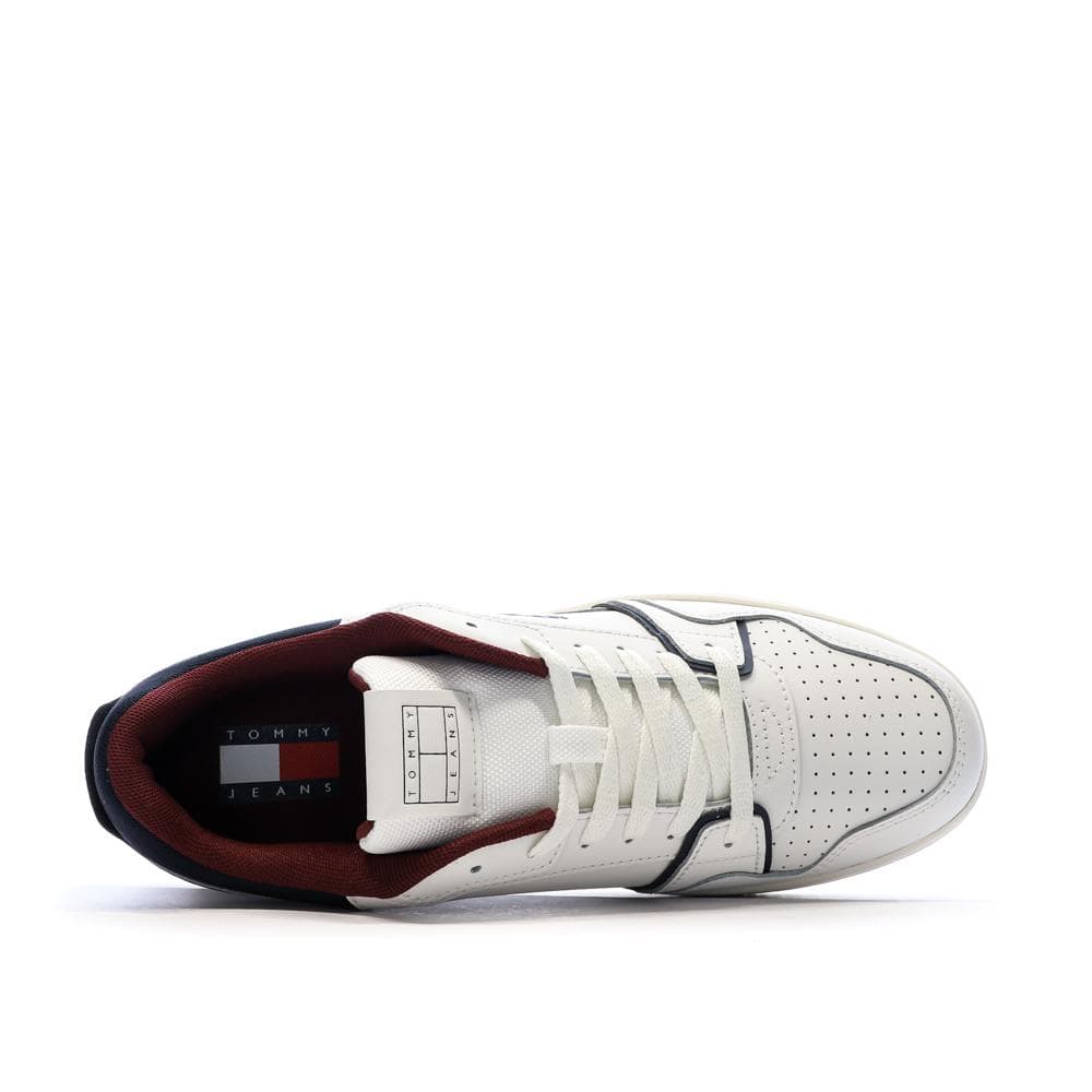 Baskets Blanche Homme Tommy Hilfiger Retro EM0EM01612 4