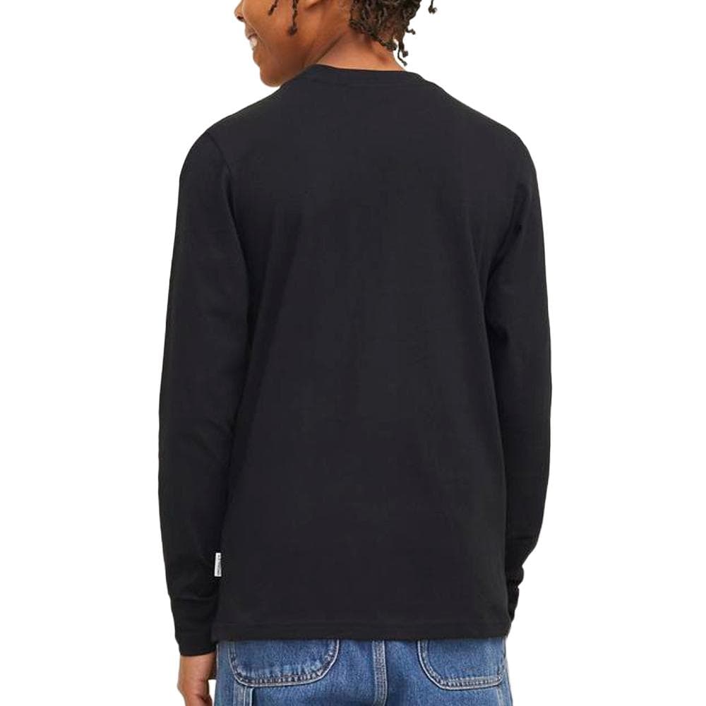 T-Shirt Noir Garçon Jack & Jones Nohos 2