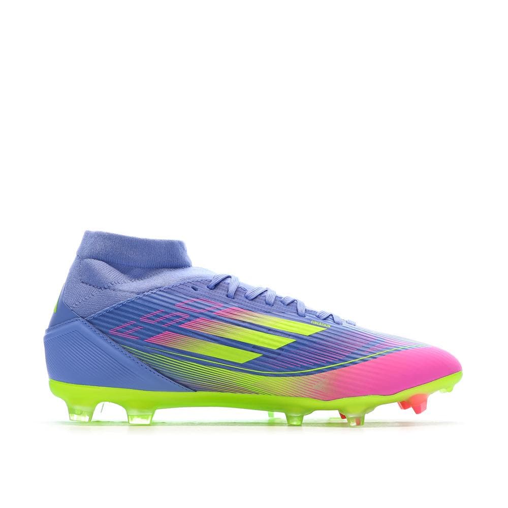 Chaussures de Foot Bleu Adidas F50 League FG/MG Mid 2