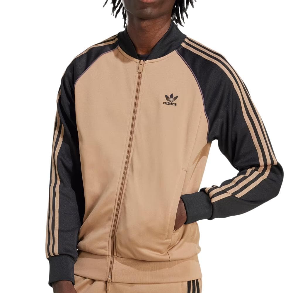 Veste de survêtement Marron Homme Adidas Classics SST 1